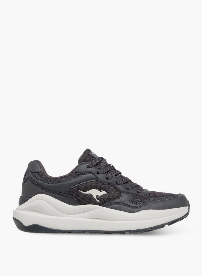 kangaROOS Women's Panelled Sports Shoes with Lace-Up Closure - Image 3