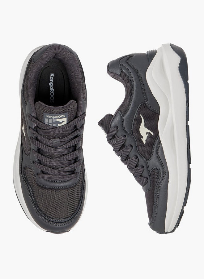 kangaROOS Women's Panelled Sports Shoes with Lace-Up Closure - Image 1