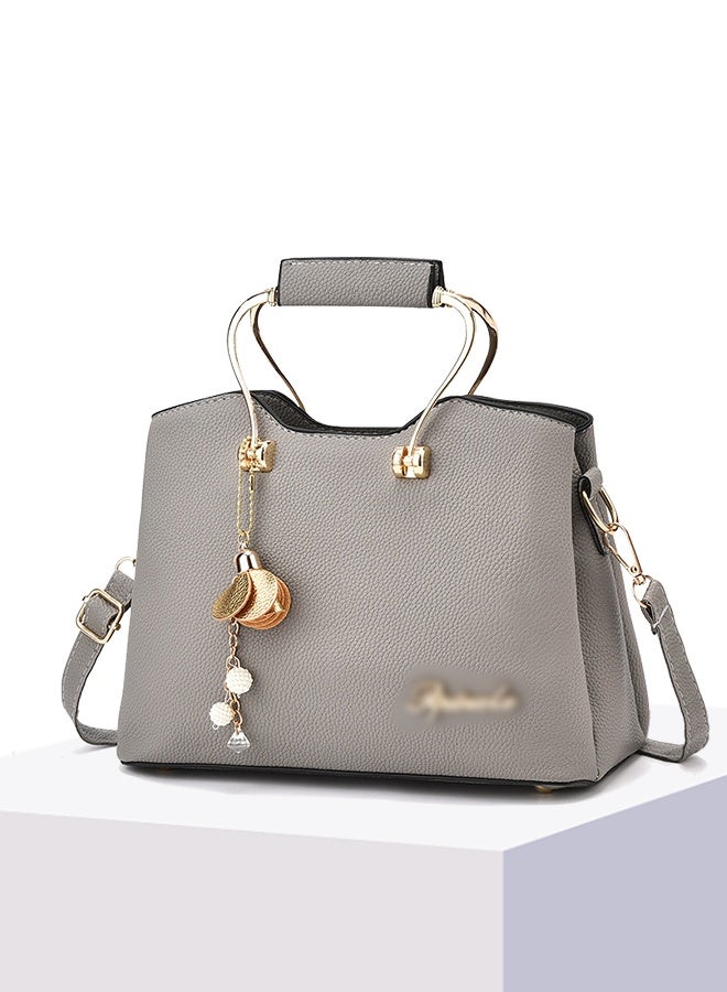 DUNISO Women's Fashion Handbag Faux Leather Crossbody Bag For Women Large Capacity Bow Trim Tote Bags Top Handle Satchel Fashionable Travel Shoulder Bag For Ladies - Image 5