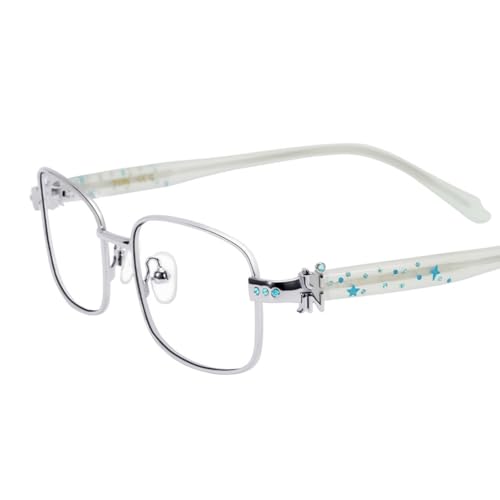 TIJN Blue Light Blocking Glasses for Woman Men Square Acetate Metal Frame Eye Glasses for Cosplay Anime Girl Rin - Image 1