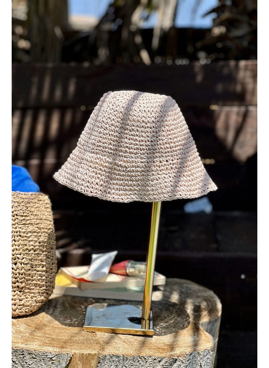 Handmade Powder Straw Hat 14399 - pzsku/Z218D3509D6E1EEC8BA1DZ/45/_/1738060244/6dcc395c-2f4e-4c38-855d-23223b5e6965