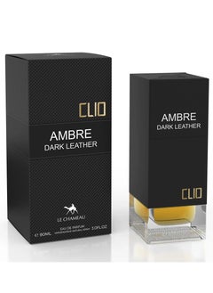 Clio Ambre Dark Leather Eau De Parfum For Unisex - 90 ML