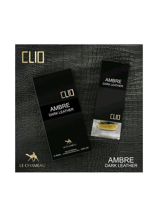 LE CHAMEAU - Clio Ambre Dark Leather Eau De Parfum For Unisex - 90 ML - Image 1
