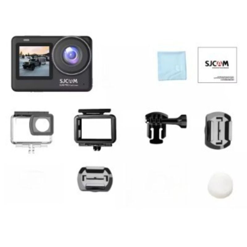 Sjcam Sj10 Pro Dual Screen 4K Action Camera, 30m Waterproof 5g/2.4g WiFi Anti-Shake Pre-Record Vlog, Black - Image 5