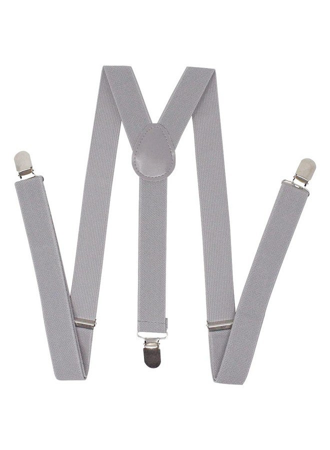 Spooktacular Creations Spooktacular Creations Manhattan 1920s Mens Hat Accessories Gatsby Gangster Retro Hat Suspender Bow Tie Halloween Costume Set (Gray) - Image 3