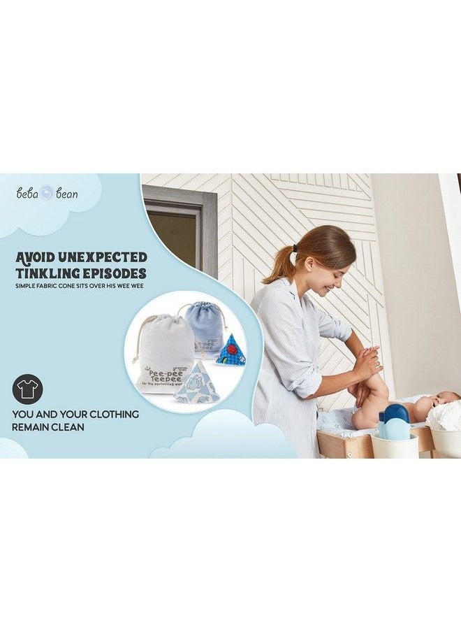 Beba Bean حقيبة صيد السمك Pee Pee Teepee باللون الأزرق  - Image 4