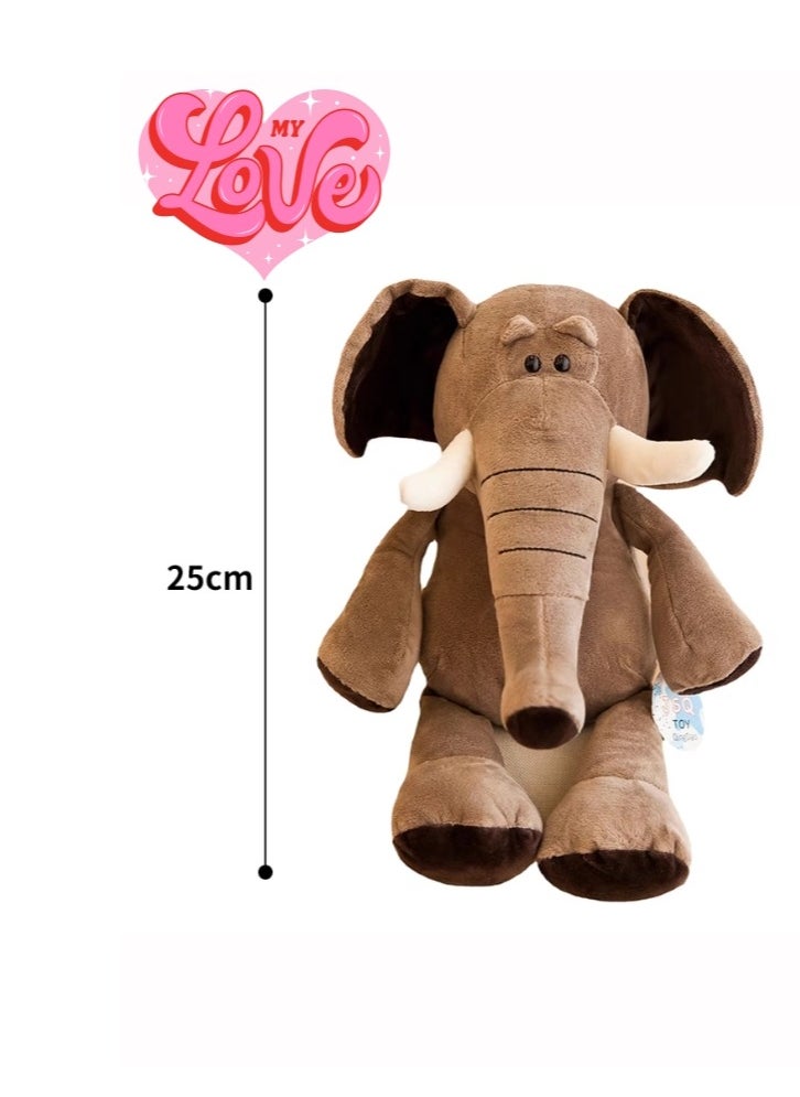 Generic Forest animal doll Elephant plush toy children Rag Doll  - Image 4