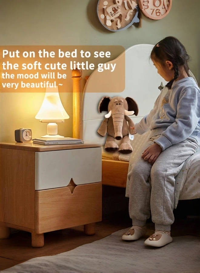 Forest animal doll Elephant plush toy children Rag Doll - Image 3