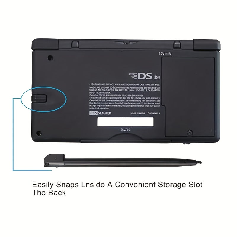 قلم لمس بلاستيكي لجهاز DS Lite، مجموعة قلم لمس متعددة الألوان 4 في 1، قلم بديل لجهاز NDSL - Image 4