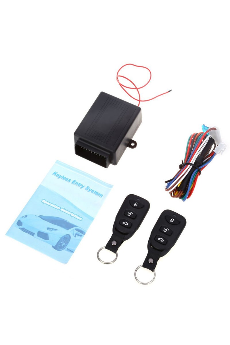 إيروريكس نظام قفل مركزي عالمي للسيارات عن بعد، قفل أبواب السيارة، نظام دخول بدون مفتاح 12 فولت ... - Image 2