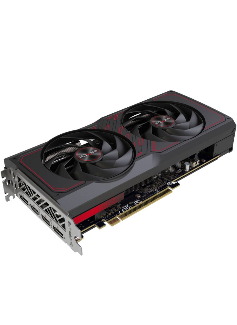 Sapphire Pulse AMD Radeon RX 7600 XT Gaming Graphics Card, 16GB GDDR6 128-Bit Memory, 2810 MHz Boost Clock, 2048 Stream Processors, 18 Gbps Memory Clock, RDNA 3 Architecture | 11339-04-20G