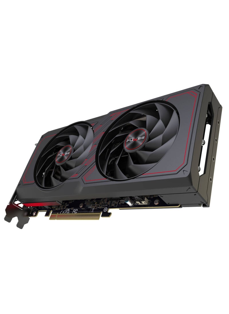 Sapphire Pulse AMD Radeon RX 7600 XT Gaming Graphics Card, 16GB GDDR6 128-Bit Memory, 2810 MHz Boost Clock, 2048 Stream Processors, 18 Gbps Memory Clock, RDNA 3 Architecture | 11339-04-20G