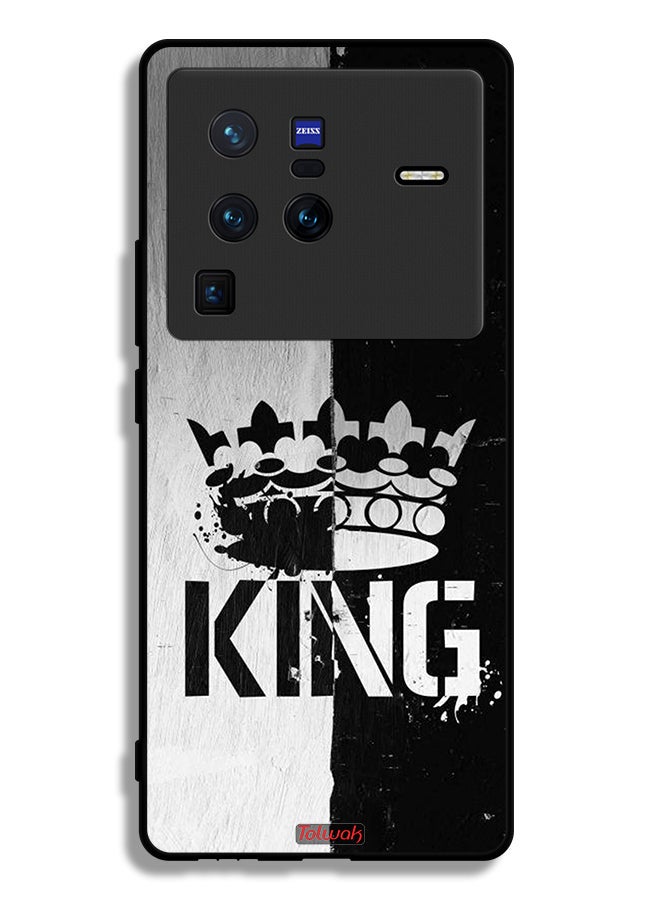 Tolwak Vivo X80 Pro Protective Case Cover King Vintage - Image 2