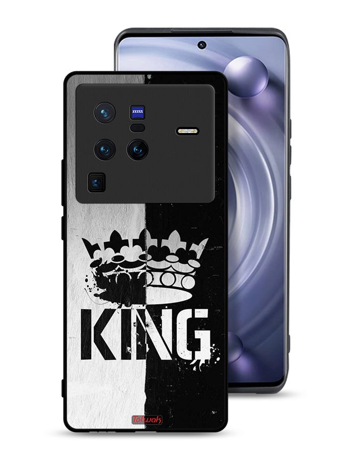 Tolwak Vivo X80 Pro Protective Case Cover King Vintage - Image 1