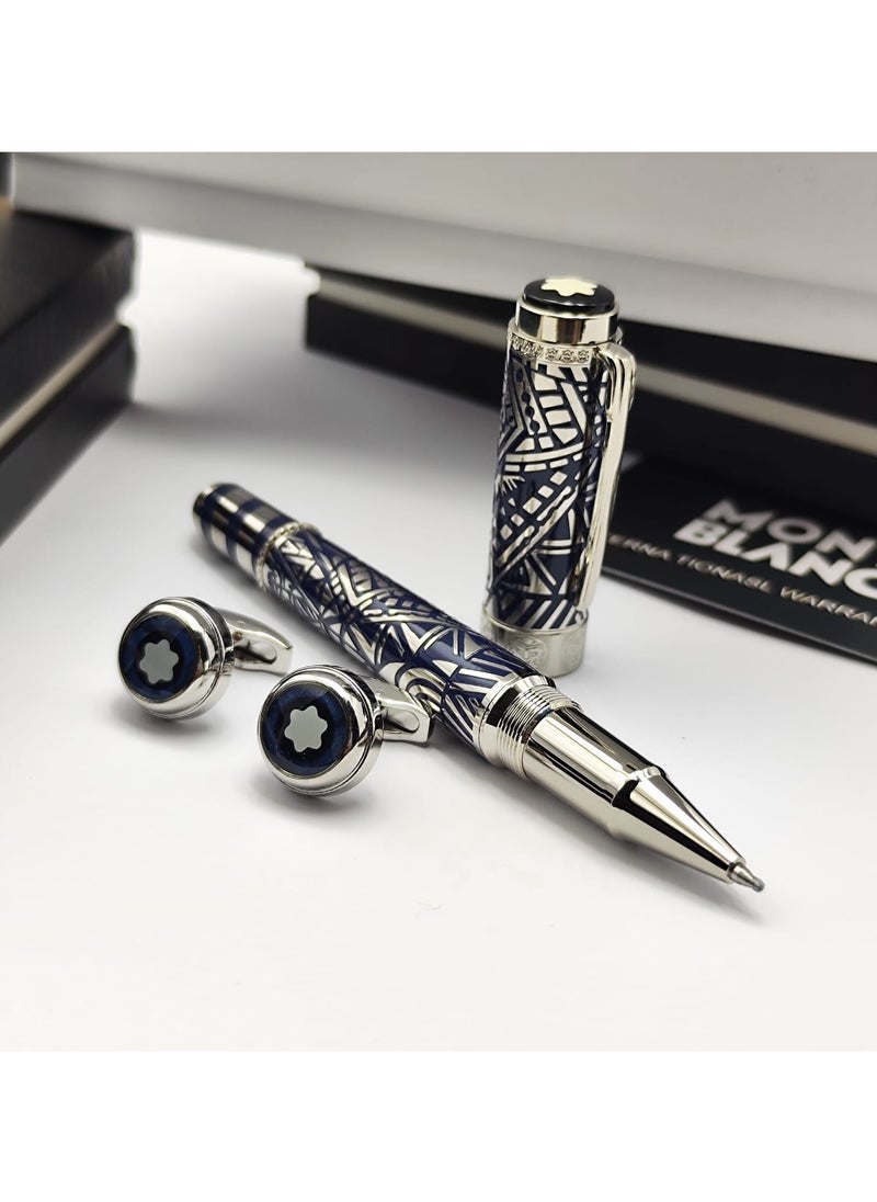 Mont Blanc Mont Blanc pen and cufflink Estelle Estelle New latest version Mont Blanc 