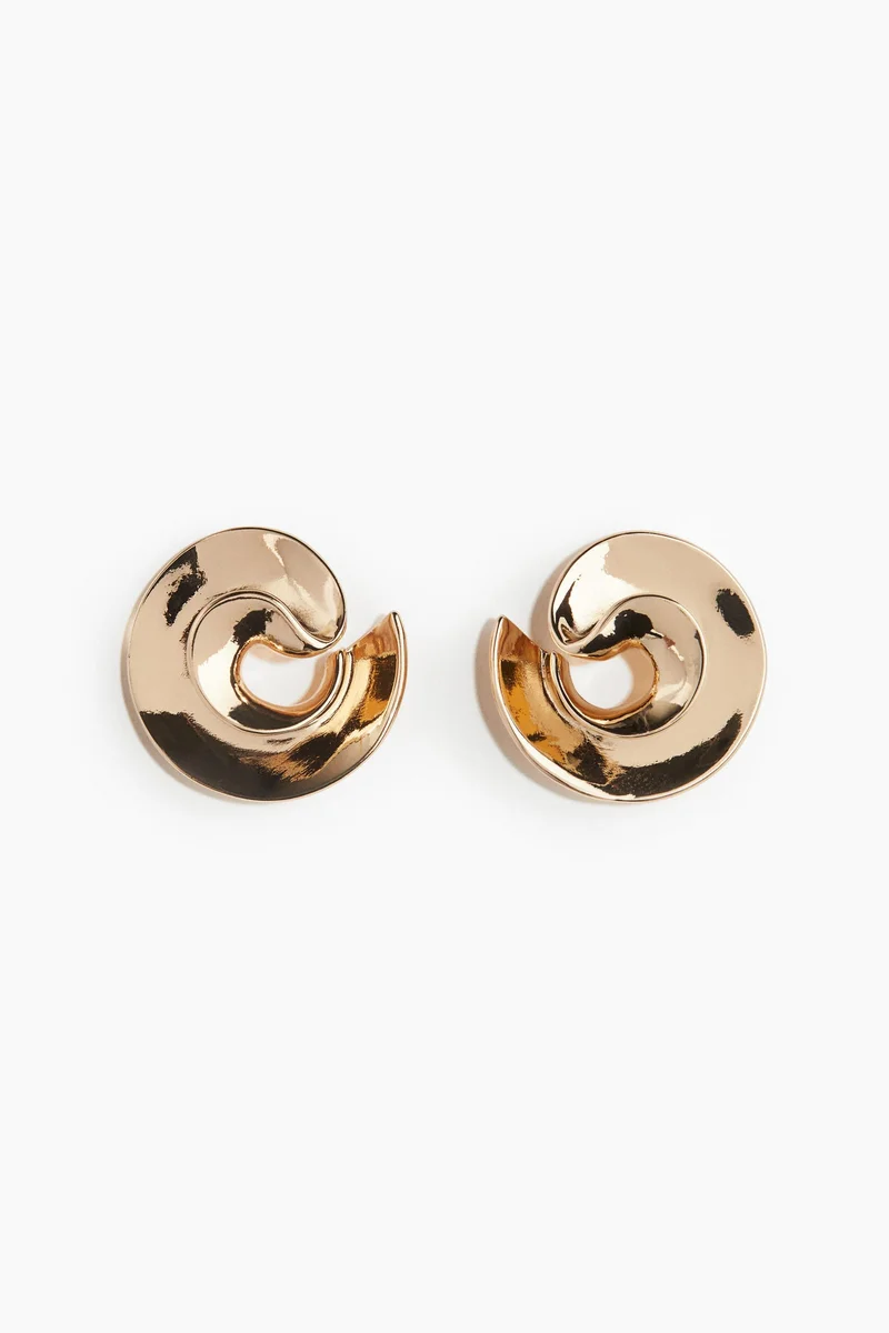 اتش اند ام Circular earrings