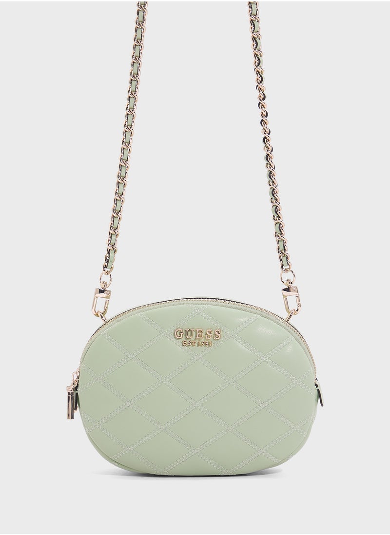 GUESS Tamsin Double Zip Crossbody  - Image 1