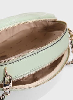 GUESS Tamsin Double Zip Crossbody  - Image 5
