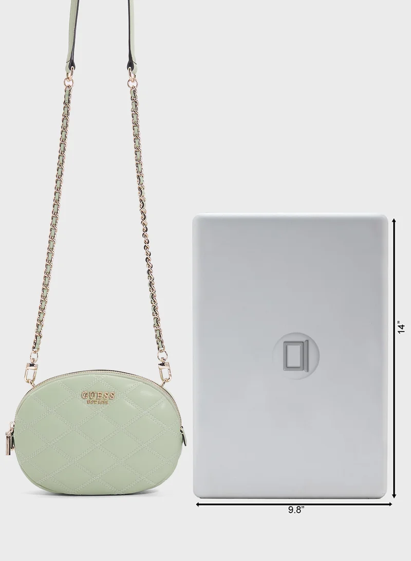 GUESS Tamsin Double Zip Crossbody