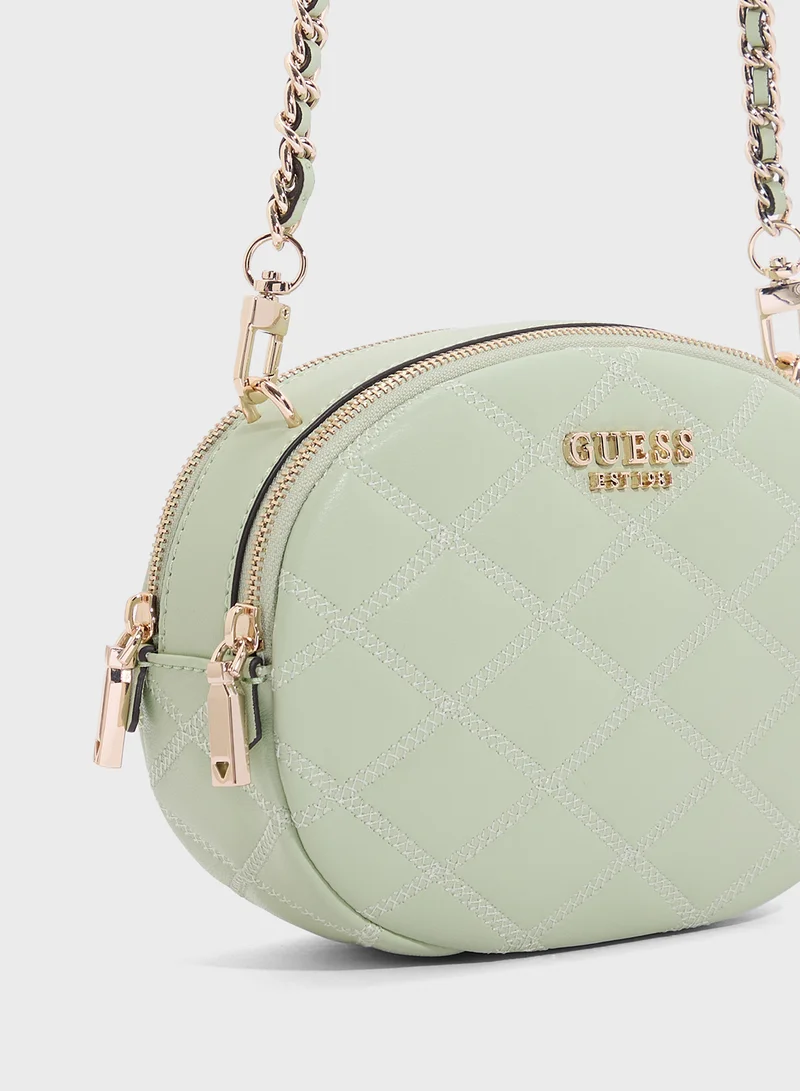 GUESS Tamsin Double Zip Crossbody