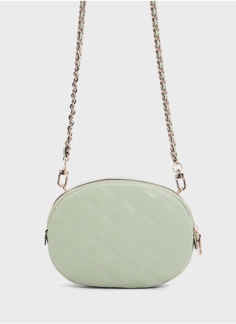 GUESS Tamsin Double Zip Crossbody  - Image 2