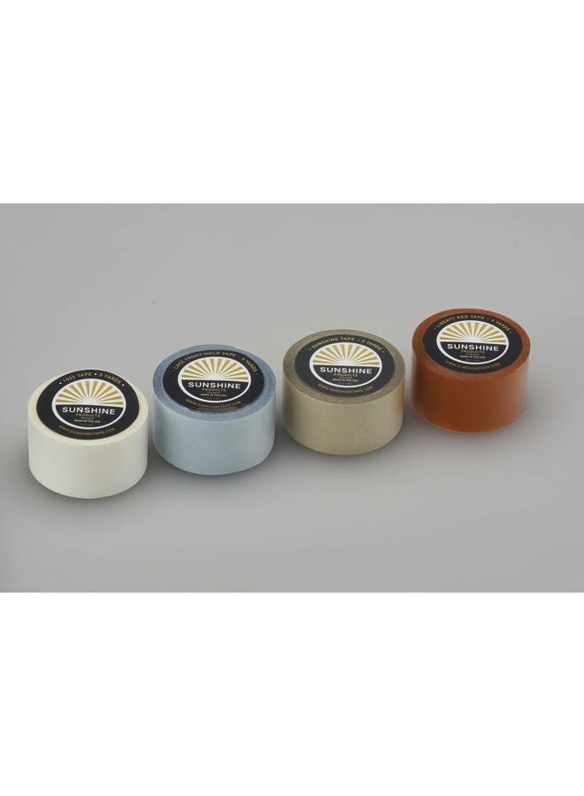 Sunshine Tape Daily Wear Hair System Roll - 1522 3M Wig - Hypoallergenic, Gentle on Skin - 1-7 day Hold - 1" x 36yds - Image 3