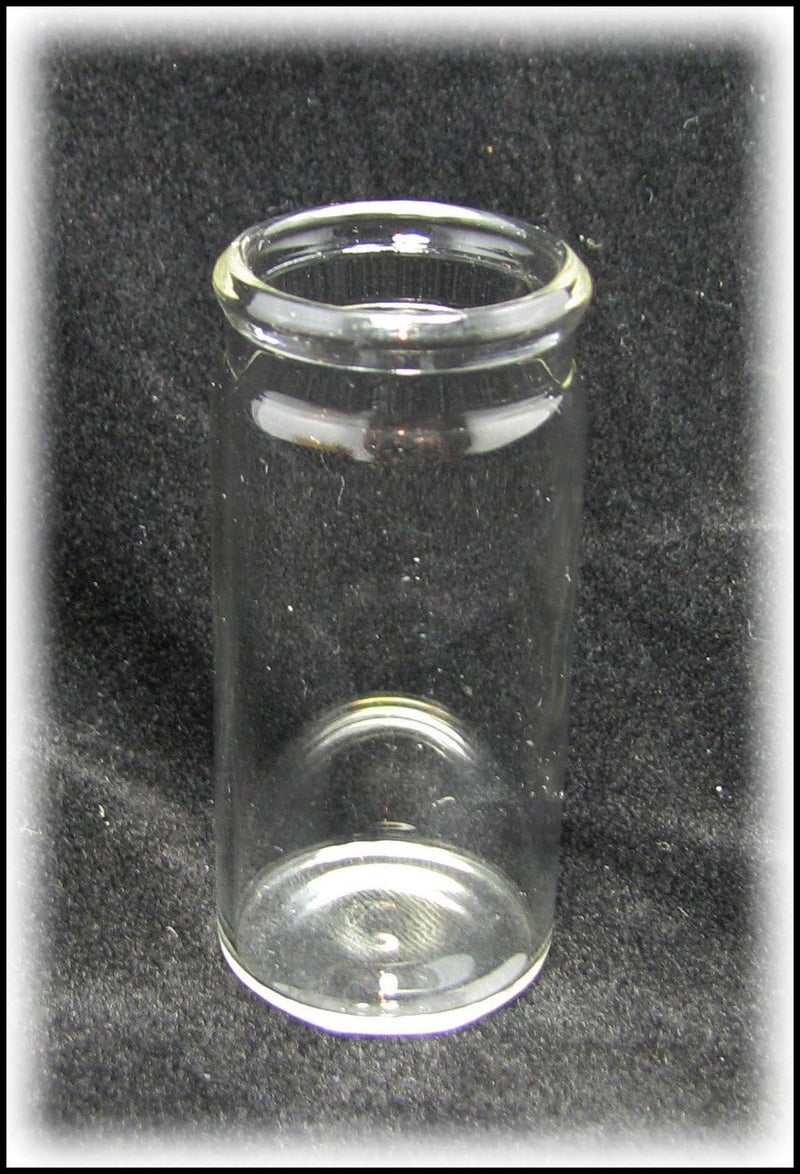 C. B. Gitty "Medicine Vial" 2 1/4-inch Glass Guitar Slide - a classic slide style for playing the blues - Image 2