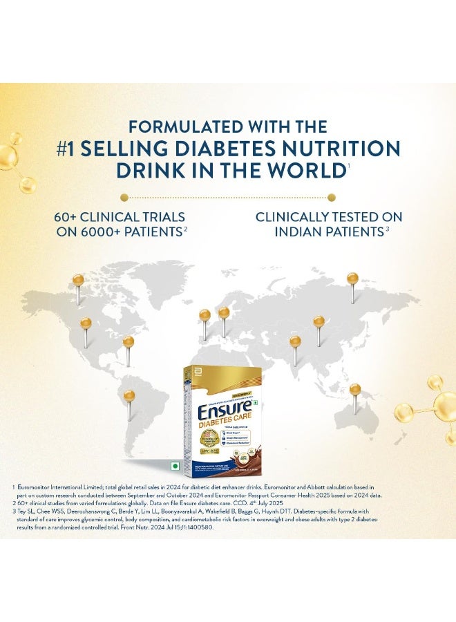 Ensure Diabetes Care Choco 950g Powder with High Fiber, Protein & 36 Nutrients | Helps Manage Blood Sugar Levels in 4 weeks - Image 4