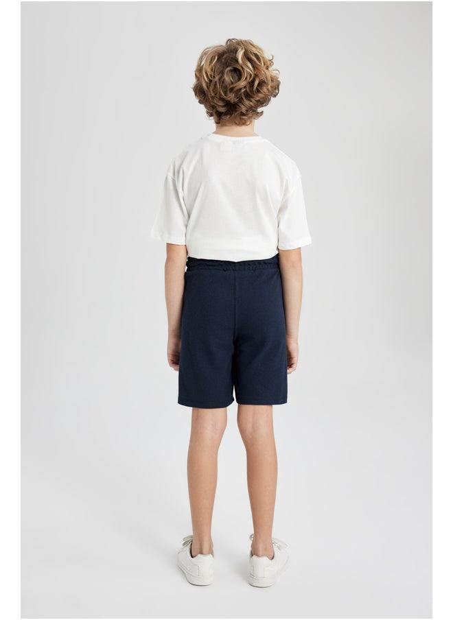DeFacto - Boy Regular Fit Knitted Shorts - Image 1