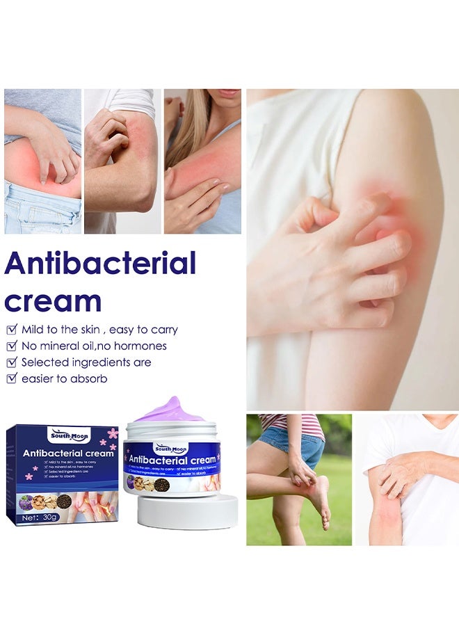 ساوث مون كريم مضاد للبكتيريا ، كريم للحكة للبشرة ، كريم مضاد للحكة لدغة البعوض ، قطعة أثرية مضادة للحكة 30 جرام - Image 2