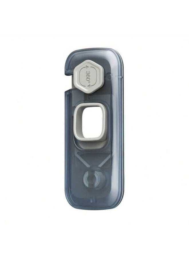 Luxury Refrigerator Safety Lock with 360° Rotation - Child Proof Lock for Appliances & Cabinets (Strong Adhesive) - Image 1