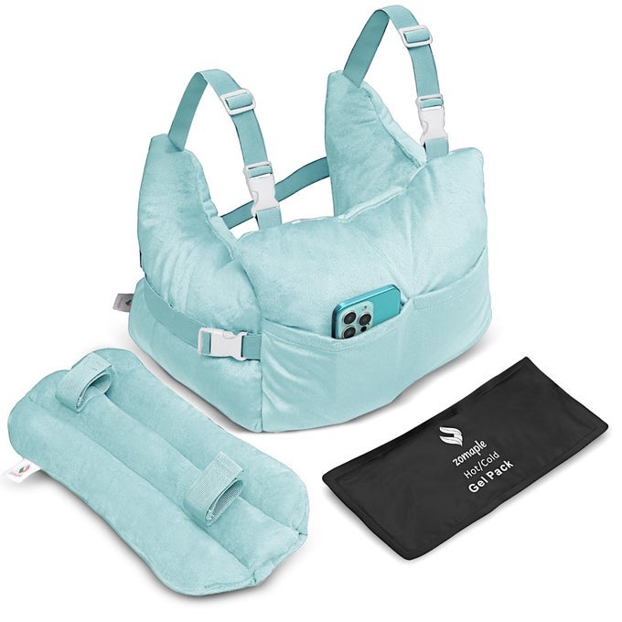 MASTECTOMY RECOVERY PILLOW STRAP SEAT BELT COVER POSTOP ESSENTIALS BREAST AUGMENTATIONREDUCTION MASTECTOMY RECOVERY SUPPLIES WASHABLE COVER FOR COMFORT SUPPORT