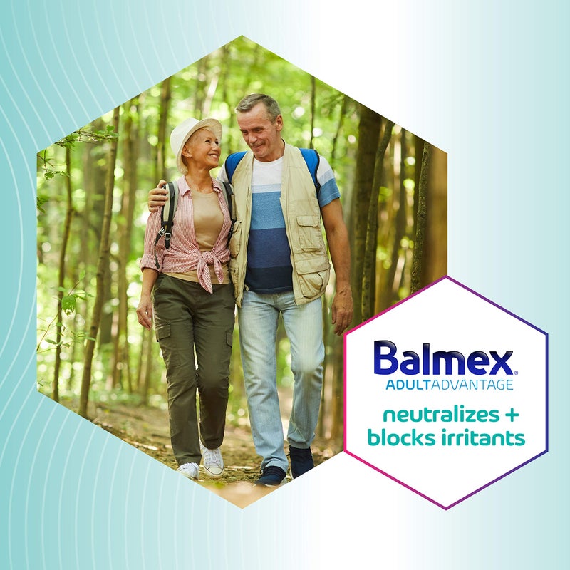 Balmex بالمكس كريم شفاء تخفيف الجلد للبالغين بفضل حماية بارير أكسيد الزنك + نباتات مهدئة من سكين شيلد لعدم التحكم البولي لدى البالغين، الطفح الجلدي للبالغين وقروح الفراش، 3 أونصات (عبوة من 3)  - Image 5