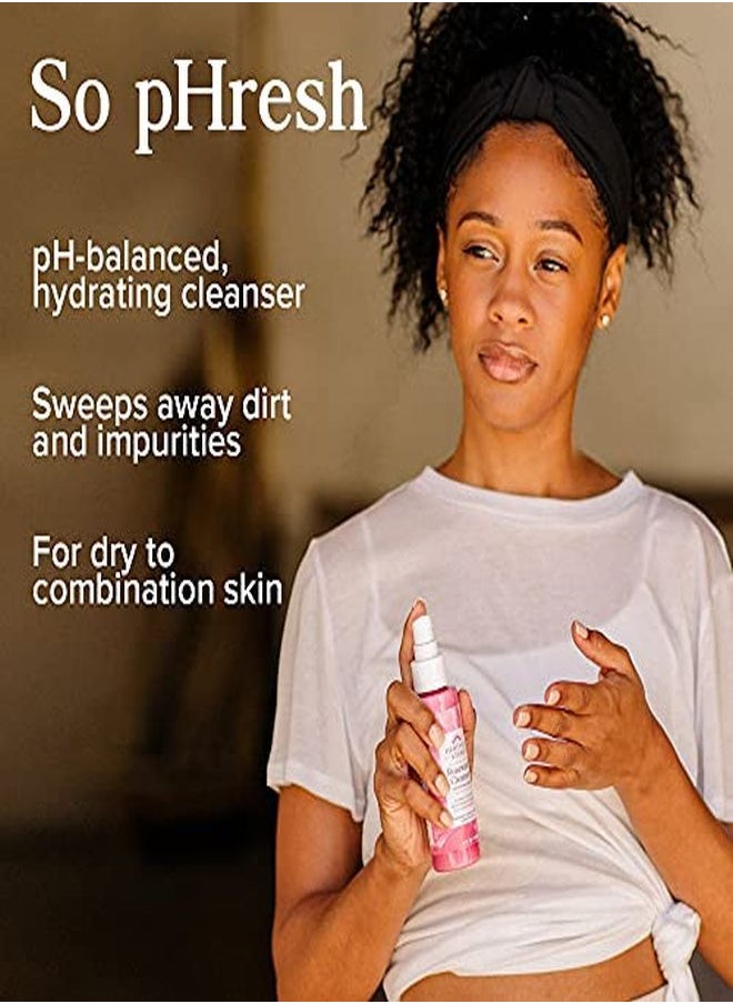 Heritage Store - Rosewater Cleanser | PhBalanced Milk Wash | Purifes & Nourishes | Dry To Combination Skin | Vegan | 4Oz - Image 1