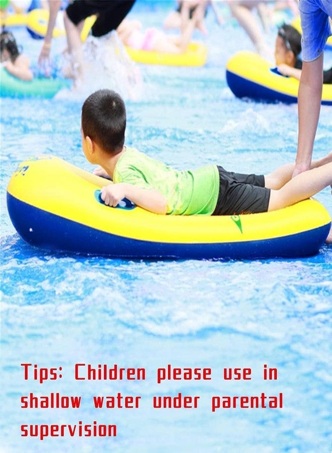 Whixant Inflatable Boogie Board for Kids, Portable Inflatable Surf Body Board with Handles, Lightweight Soft Body Board for Slip and Slide, Pools, Beaches, Swimming - Image 3