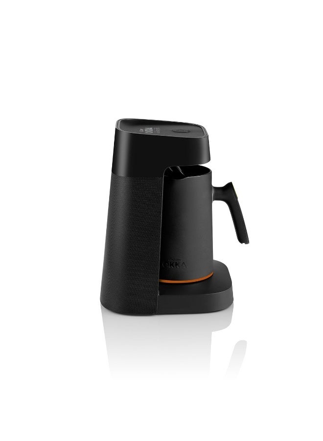 ارزوم اوكا ماكينة قهوة تركية أرزوم أوكا  – 400 واط – 5 أكواب – أسود × برتقالي – OK0013 - Image 3