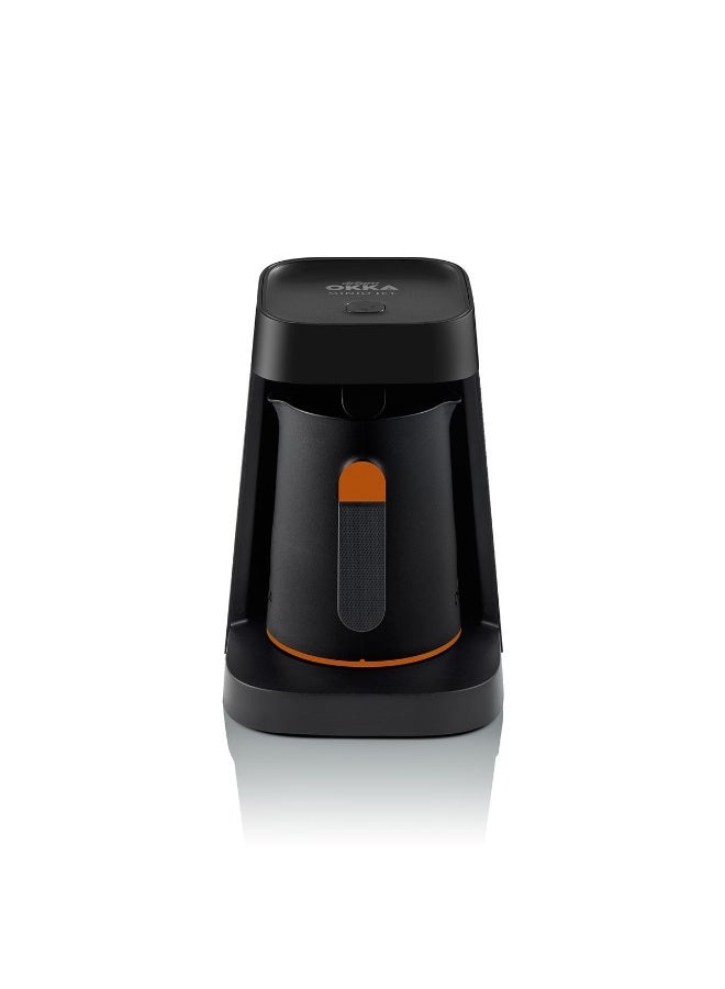 ارزوم اوكا ماكينة قهوة تركية أرزوم أوكا  – 400 واط – 5 أكواب – أسود × برتقالي – OK0013 - Image 1