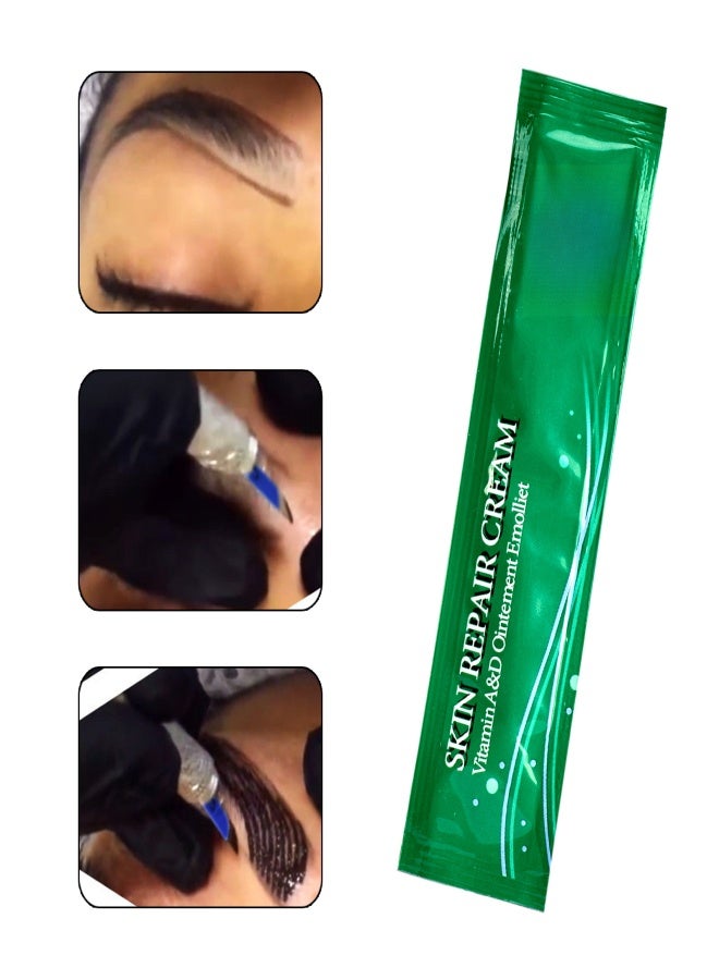 100PCS Tattoo Scar Repair Gel Tattoo Aftercare Ointment Scar Repair Cream Vitamin A & D Anti Scar Cream Tattoo Supplies - Image 2