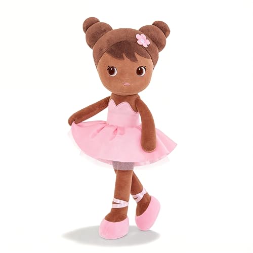 Lazada African American Baby Dolls Gifts Soft Plush Girl Toys Brown Skin 16 - Image 1
