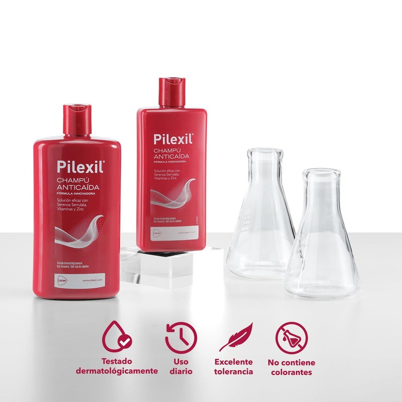Pilexil anti-hair loss shampoo (300mL) lacer - Image 4