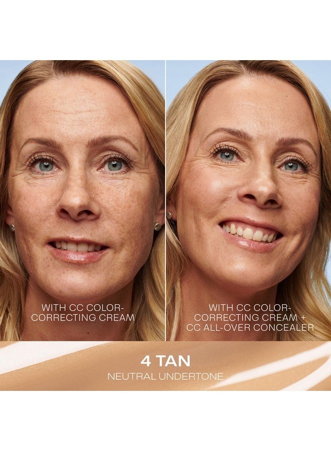 Lumene Under Eye Concealer - CC All-Over Hydrating Concealer with Medium Coverage - Multi-Tasking Under Eye Makeup Infused with Hyaluronic Acid with a Skin-Like Finish - 4 Tan (0.3 fl oz) - Image 4
