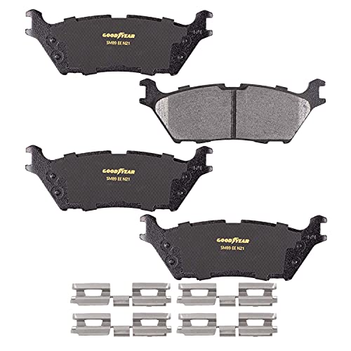 Goodyear Brakes GYD1790 | Truck & SUV Carbon-Ceramic Rear Brake Pads fits Ford Expedition 21-18, F-150 20-14; Lincoln Navigator 20-19 - Image 2
