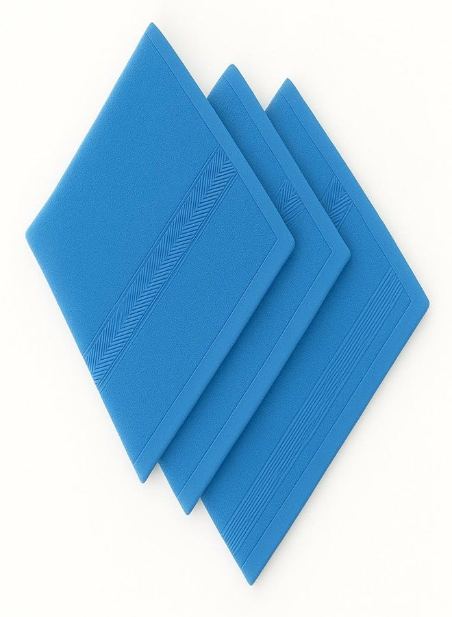 Dollar 100% Cotton Soft, High Absorben & Comfortable Face Towel 30 x 30 cm Face Towel (Pack of 3) - Image 1