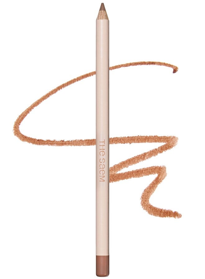 THESAEM Cover Perfection Lip Pencil - Slim, Easy-Blend & Overlip Makeup, Creamy Matte Lip Liner, Long-Lasting with Built-In Sharpener (05 Toffy) - Image 1