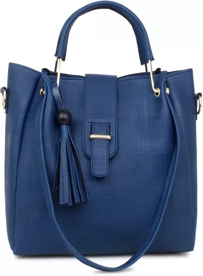 DANIEL CLARK Handbags For Women Combo (Set Of 3), Blue - Image 2