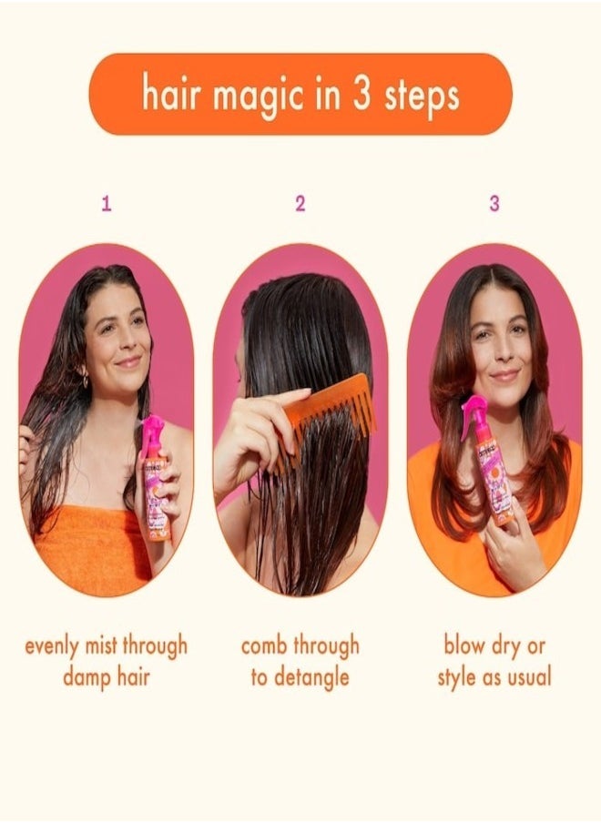 amika Amika The Wizard Detangling Hair Primer – Multi-Benefit Leave-In Conditioner & Heat Protectant Spray for All Hair Types, Smoothes, Detangles, Controls Frizz, and Preps for Styling – 5 oz / 150 ml  - Image 3