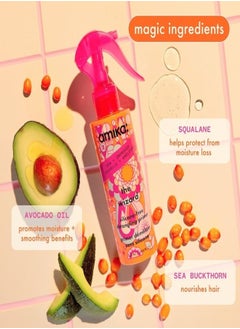 amika Amika The Wizard Detangling Hair Primer – Multi-Benefit Leave-In Conditioner & Heat Protectant Spray for All Hair Types, Smoothes, Detangles, Controls Frizz, and Preps for Styling – 5 oz / 150 ml  - Image 5