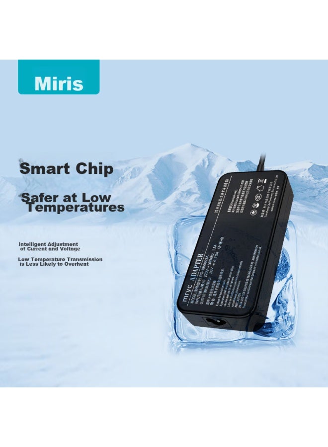 Mryc Lenovo Laptop Charger, Savior Computer 14 15/e520/r720 /t460p, 20v6.75a 135w Square Port Power Adapter Charging Cable - Image 4