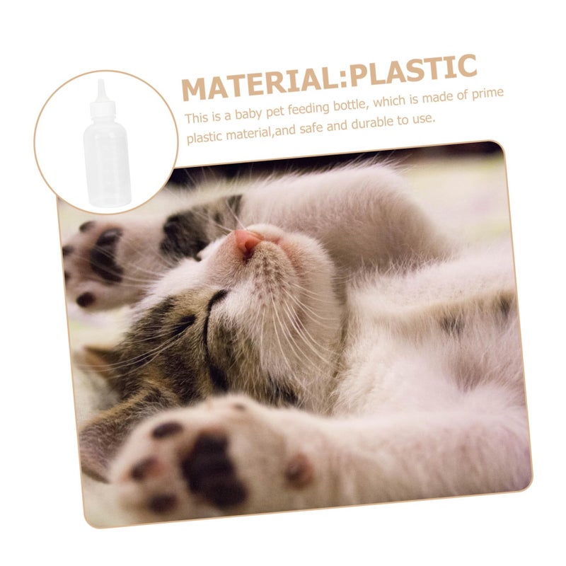 8 Pcs Newborn Kitten Feeding Bottle Set Small Pet Nursing Bottles - Image 4