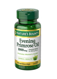 Evening Primrose Oil 1000Mg - 60 Rapid Release Softgels